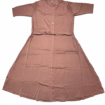 Mauve Shirt Dress
